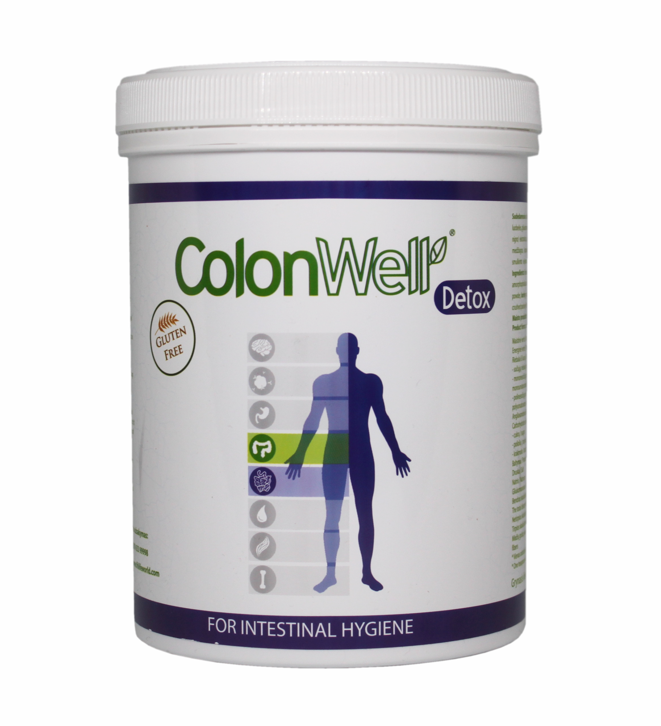 Colonwell.lt produktas - ColonWell Detox - žolelių ir sėklų mišinys su juodojo riešuto ekstraktu 400g. (Antiparazitant complex)