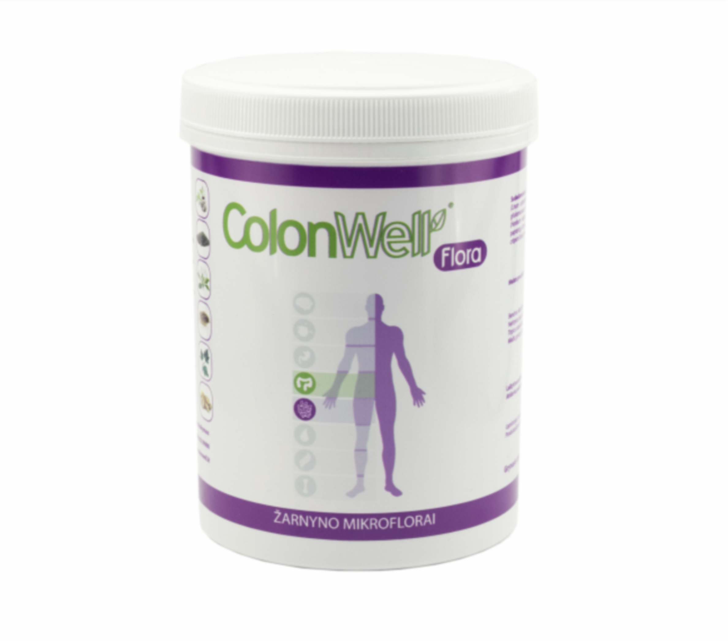 Colonwell.lt produktas - ColonWell Flora - žolelių ir sėklų mišinys su prebiotikais 600g.