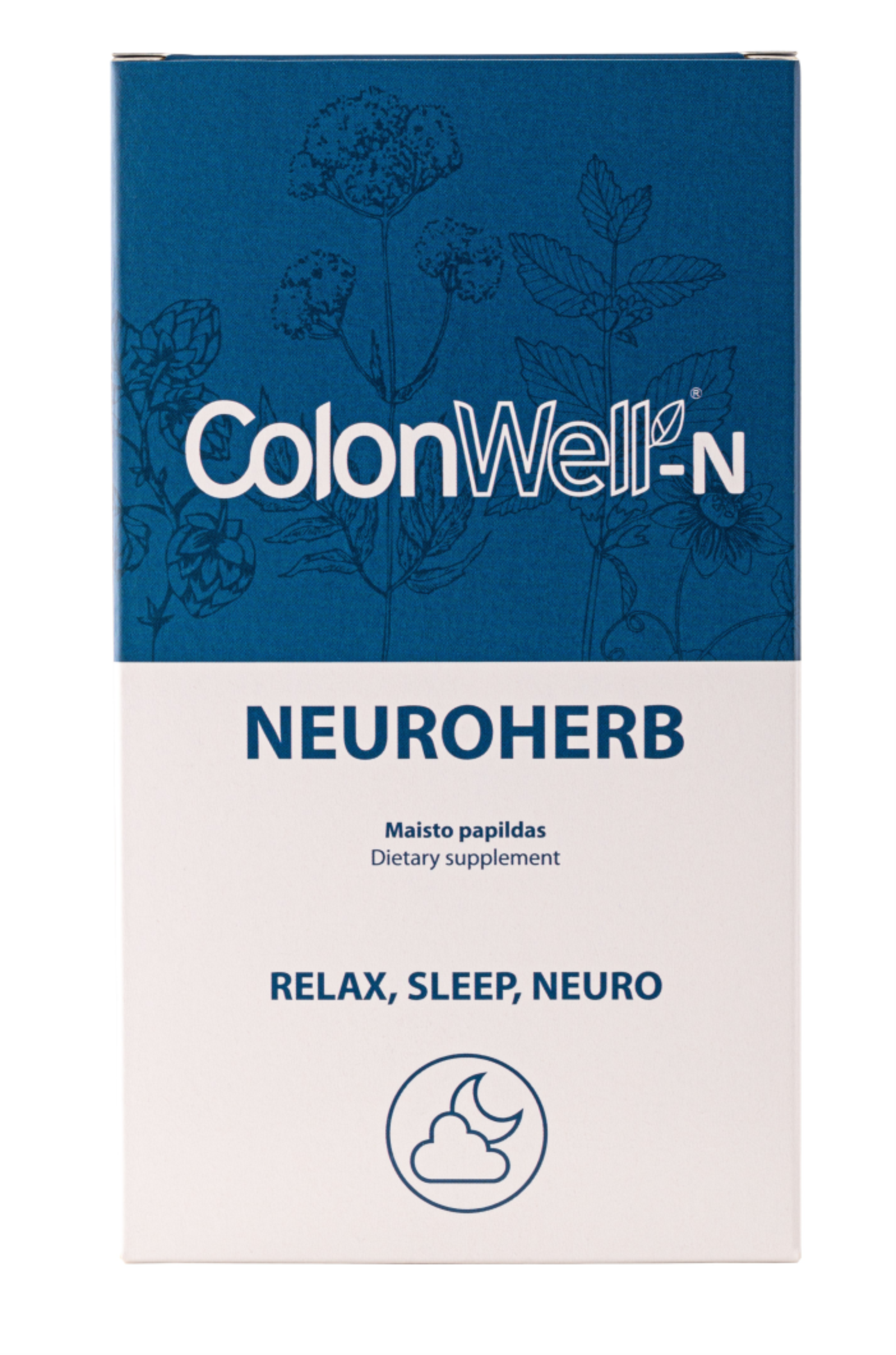 Colonwell.lt produktas - Neuroherb - maisto papildas, miegui, nervų sistemai